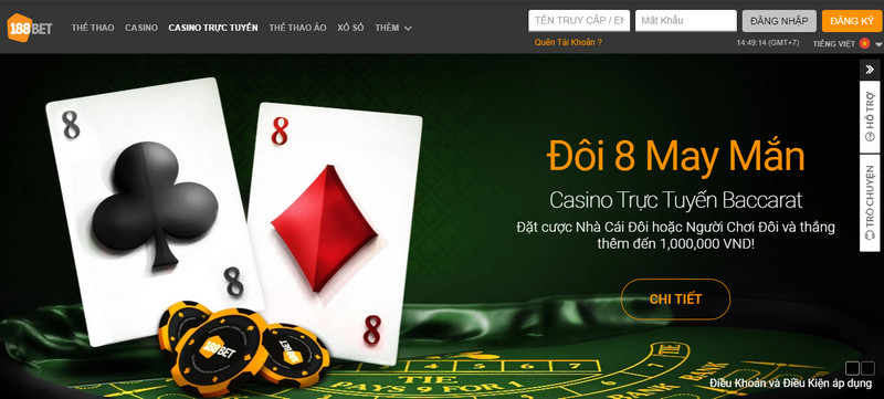 chọn casino online 188bet
