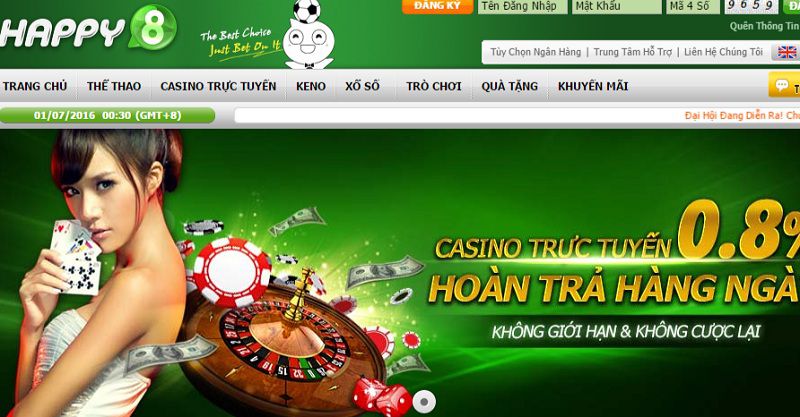 Hướng dẫn đánh bài online ăn tiền thật tại casino Happy8