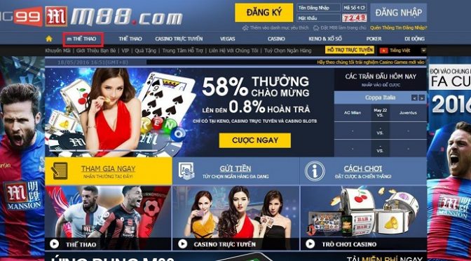 Khuyến mãi thành viên mới 100% thưởng chào mừng tại casino trực tuyến và casino Slots lên đến 2,000 VND với nhà cái M88