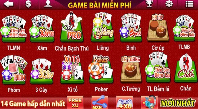 Tổng hợp game đánh bài online hay nhất trên di động