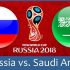 Soi kèo tài xỉu nhà cái M88: Nga vs Ả Rập Saudi, 22h00 ngày 14/06