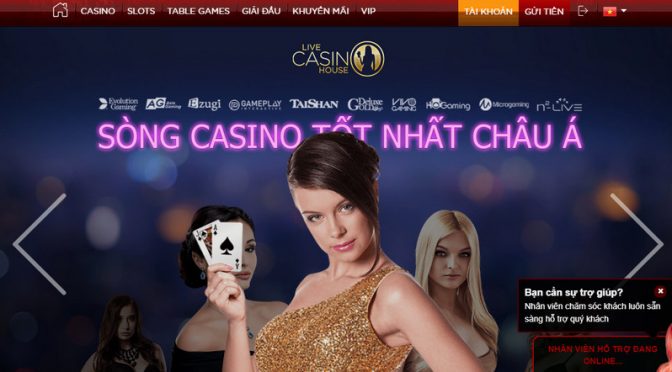 Hướng dẫn đánh bài online ăn tiền thật tại sòng Live Casino House