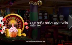 Thưởng 300.000 VND miễn phí vào ngày sinh nhật tại Live casino house