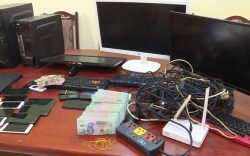 Triệt phá đường dây đánh bạc trên mạng tại Quảng Ninh