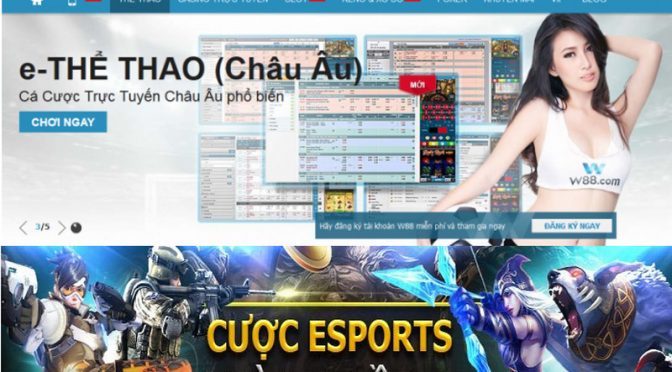 Cược ESPORTS, nhận ngay quà hot tại W88