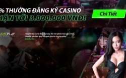 Đăng ký tại Casino, nhận ngay 50% lên đến 3.000.000 VND tại JBO