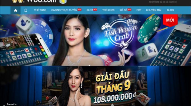 Giải đấu Casino trực tuyến V2 tại W88