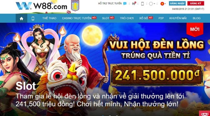 Tham gia hội đèn lồng để có cơ hội trúng quà tiền tỉ tại W88