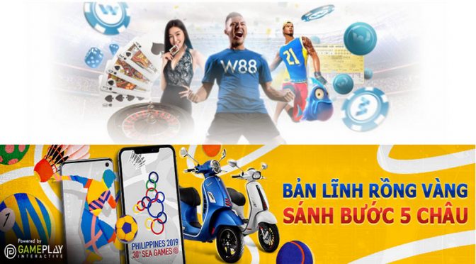 Cùng bản lĩnh Rồng Vàng sánh bước 5 Châu tại W88