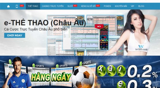 Hoàn trả Thể thao hằng ngày 0,2% và 0,3% tại W88