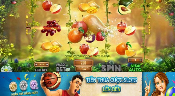 Nhận ngay hoàn trả tiền thua cược Slots lên đến 2,560 VND hàng tuần/hàng ngày