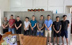 Thanh Hoá: Bắt giữ 9 đối tượng đang say sưa sát phạt