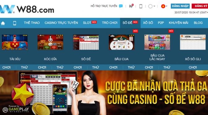 Đặt cược cực đã, nhận quà thả ga cùng Casino – Số đề W88