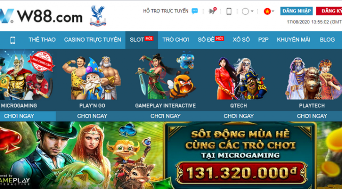 Cùng W88 tận hưởng mùa hè sôi động với những trò chơi tại Microgaming