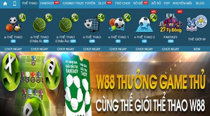 W88 thưởng game thủ tại Fanasy