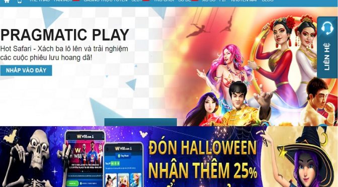 Đón Halloween, nhận thêm 25% điểm thưởng tại Slots GPI W88