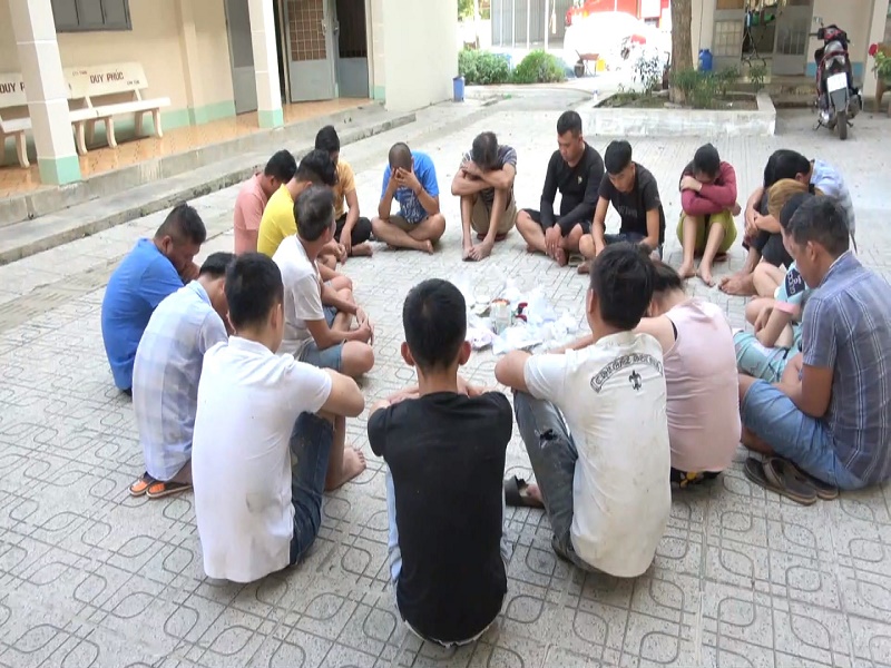 Tạm giữ hình sự 11 đối tượng tham gia đánh bạc tại Tây Ninh