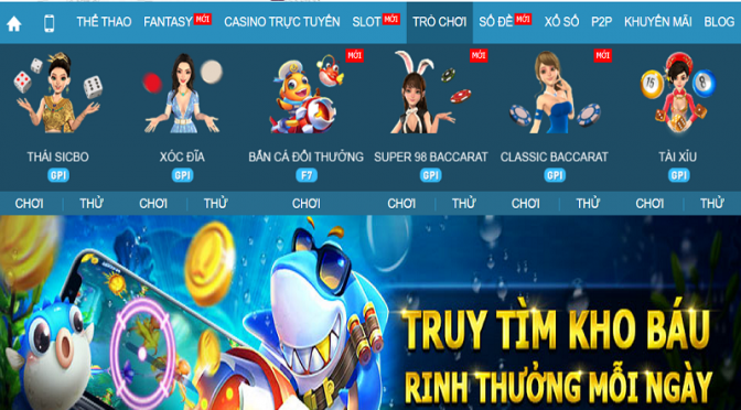 Truy tìm kho báu, rinh thưởng mỗi ngày tại W88