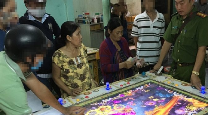 Trà Vinh: Triệt phá tụ điểm đánh bạc bằng hình thức “game bắn cá”