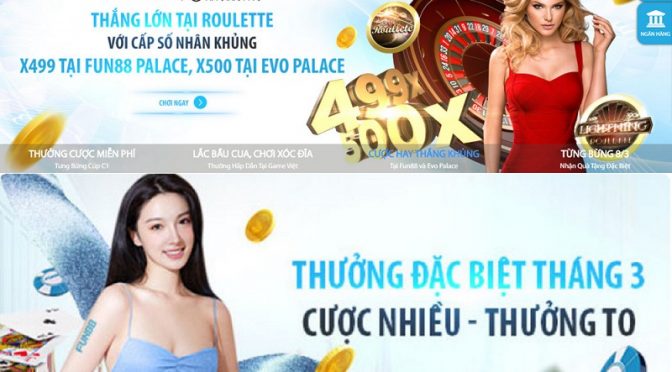 Nhận thưởng đặc biệt dành cho thành viên Fun88 Vip