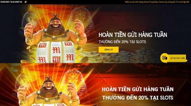 Thưởng nóng độc quyền chỉ có tại Casino Slots M88