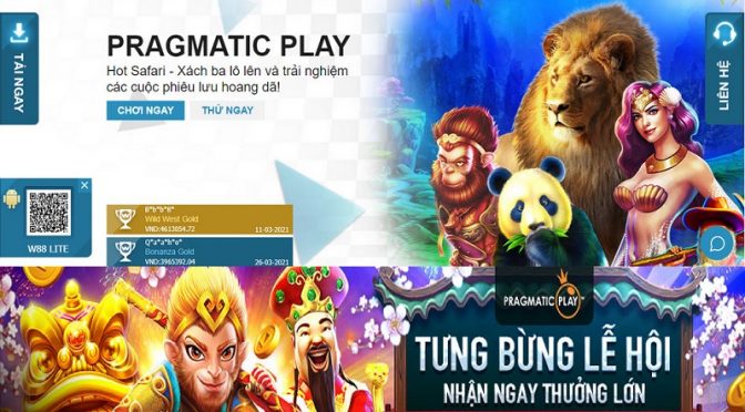 Tưng bừng lễ hội, nhận ngay thưởng lớn tại Pragmatic Play W88