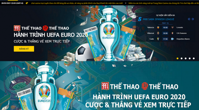 Cùng M88 khởi động UEFA CUP