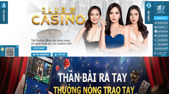 Thần bài ra tay, nhận ngay thưởng nóng tại Live Casino Club W88