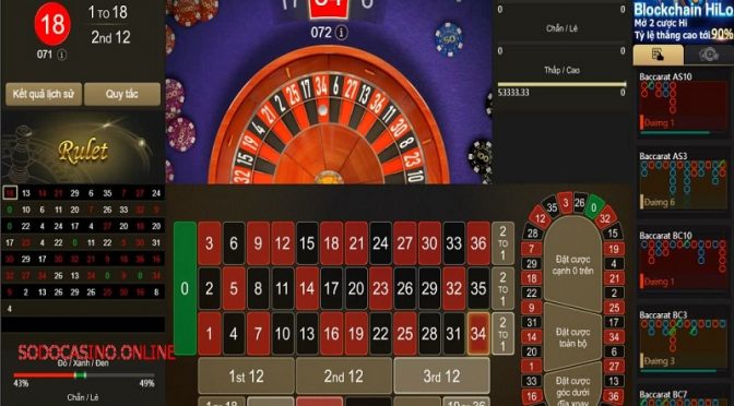 Hiểu về các kiểu bố trí Roulette và bảng cược tại các nhà cái casino