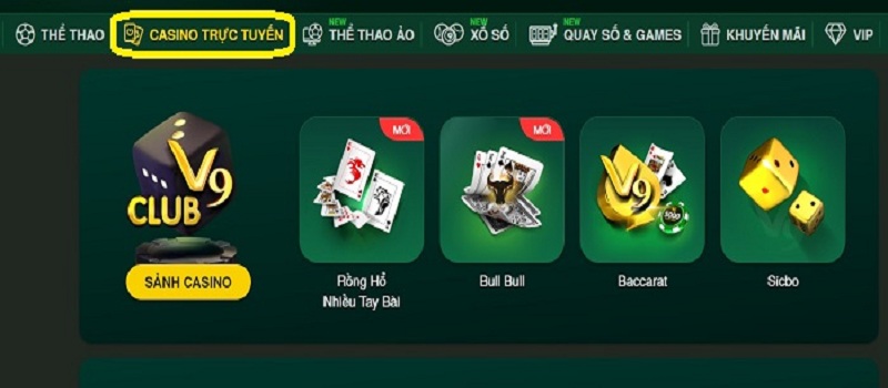 Hướng dẫn chơi Sicbo online tại nhà cái casino V9Bet chi tiết nhất