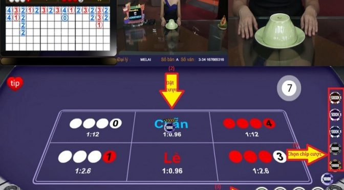 Hướng dẫn chơi Xóc dĩa trực tuyến tại website nhà cái Dubai casino