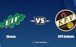 Nhận định kèo nhà cái Fb88: Tips bóng đá Ekenas vs KPV Kokkola, 22h30 ngày 11/8/2021