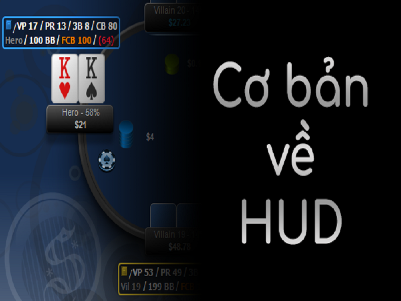 Poker HUD là gì? Ý nghĩa của chỉ số HUD trong trò chơi Poker