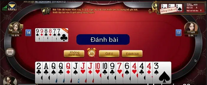 Hướng dẫn cách chơi bài Tấn online tại nhà cái casino Dubai Palace