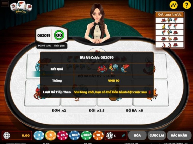 Hướng dẫn chơi game bầu cua tôm cá online tại nhà cái casino W88