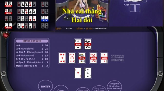 Hướng dẫn chơi Poker trực tuyến tại nhà cái Dubai Casino