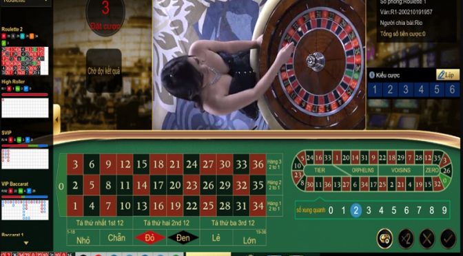 Hướng dẫn chơi Roulette online tại nhà cái casino V9Bet