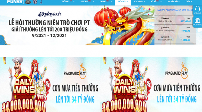 PP Ánh Trăng Thu – Thưởng mỗi ngày – Giải Đấu Mỗi Tuần tại Fun88