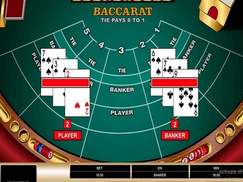 Tìm hiểu các thế bài thường gặp khi chơi Baccarat