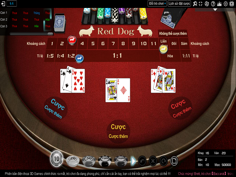 Yablon (Red Dog) là gì? Hướng dẫn chơi game bài Yablon tại các nhà cái casino