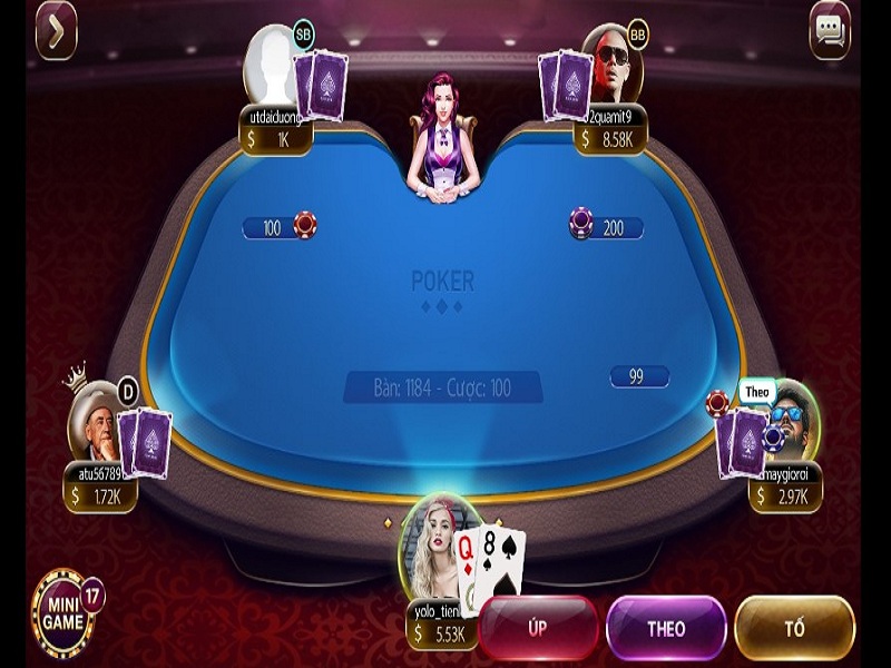 Các vòng cược và hành động trong trò chơi Poker