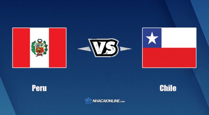 Nhận định kèo nhà cái FB88: Tips bóng đá Peru vs Chile, 8h00 ngày 8/10/2021