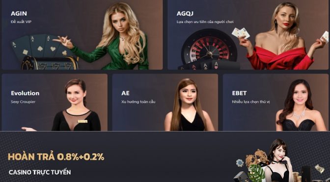 K8 hoàn trả 0,8% + 0,2% casino trực tuyến