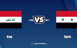 Nhận định kèo nhà cái FB88: Tips bóng đá Iraq vs Syria, 0h00 ngày 12/11/2021