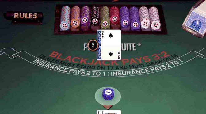 Cược gấp đôi trong blackjack là một cược tốt