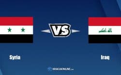 Nhận định kèo nhà cái FB88: Tips bóng đá Syria vs Iraq, 23h00 ngày 29/03/2022