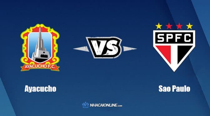 Nhận định kèo nhà cái FB88: Tips bóng đá Ayacucho vs Sao Paulo, 7h30 ngày 8/4/2022