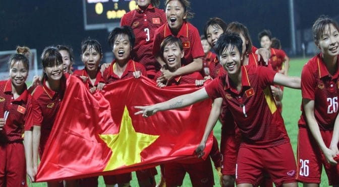 Đội tuyển bóng đá nữ Việt Nam góp mặt World Cup