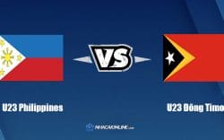 Nhận định kèo nhà cái FB88: Tips bóng đá Philippines U23 vs Đông Timor U23, 16h00 ngày 06/05/2022