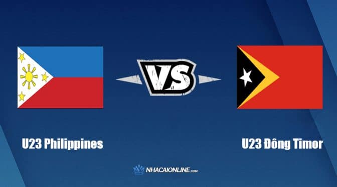 Nhận định kèo nhà cái FB88: Tips bóng đá Philippines U23 vs Đông Timor U23, 16h00 ngày 06/05/2022